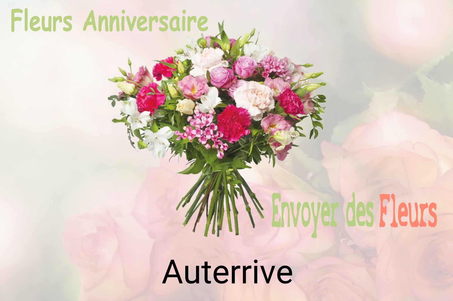 Bouquet de fleurs d’anniversaire livré à Auterrive